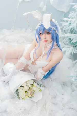 《碧蓝航线 新泽西 花园白雪之仪》｜瓦斯塔亚小龙虾 · 26张写真