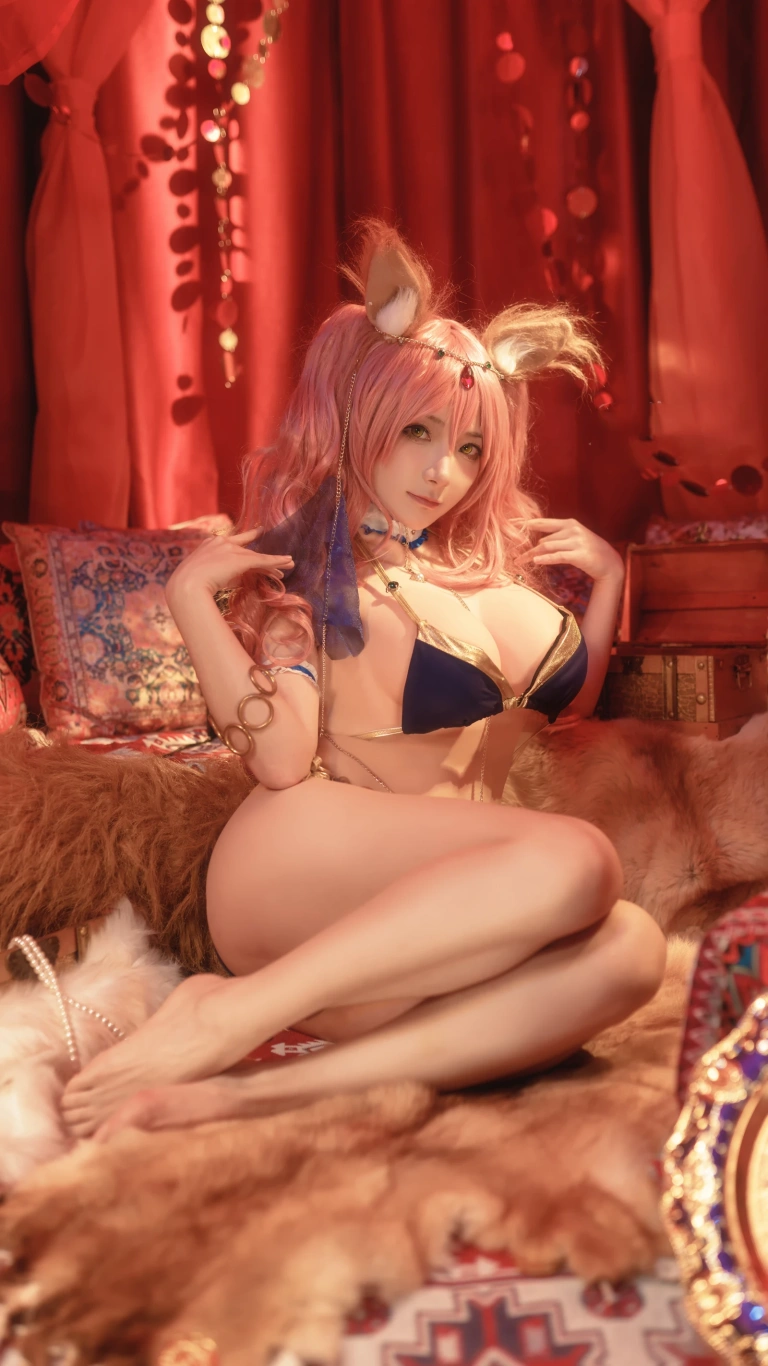 《玉藻前舞娘》｜是三不是世 · 28张写真