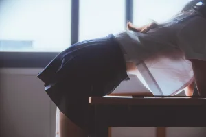《蓝白水手服》｜桜桃喵 · 39张写真