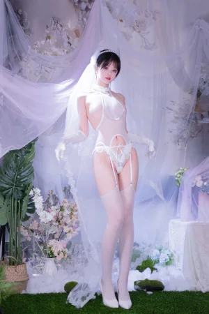 《白丝花嫁》｜星黛鹿鹿 · 50张写真