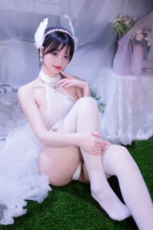 《白丝花嫁》｜星黛鹿鹿 · 50张写真