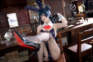 《妃咲兔女郎》｜九柒喵 · 59张写真