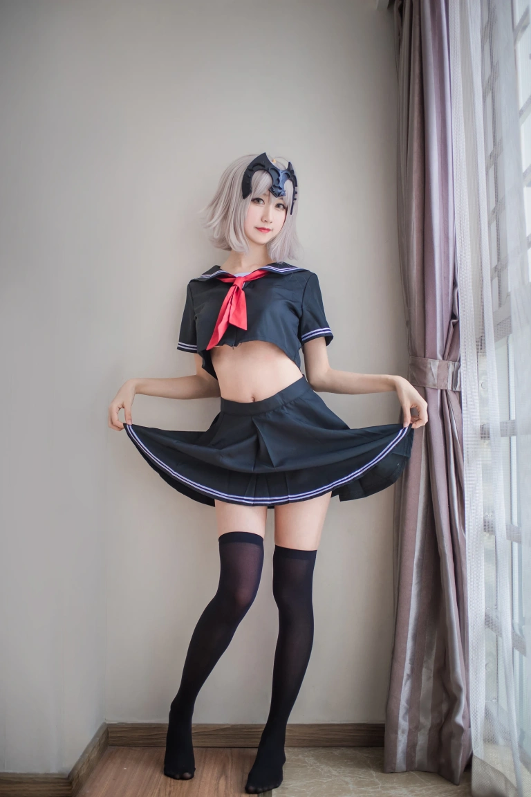 《贞德（黑）》｜木棉棉 · 23张写真