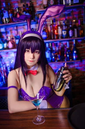 《诗羽兔女郎》｜蜜汁猫裘 · 25张写真