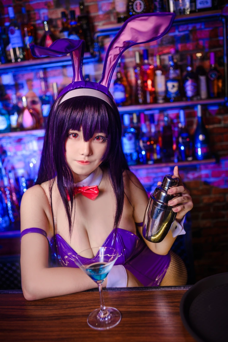《诗羽兔女郎》｜蜜汁猫裘 · 25张写真