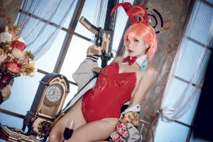《碧蓝档案 美甘宁瑠》｜是一只熊仔 · 35张写真