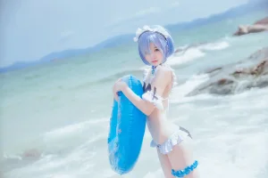 《蕾姆COS》｜桜桃喵 · 48张写真