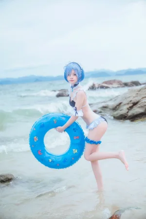 《蕾姆COS》｜桜桃喵 · 48张写真