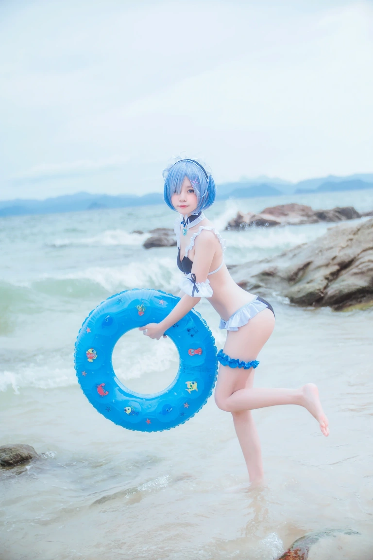 《蕾姆COS》｜桜桃喵 · 48张写真