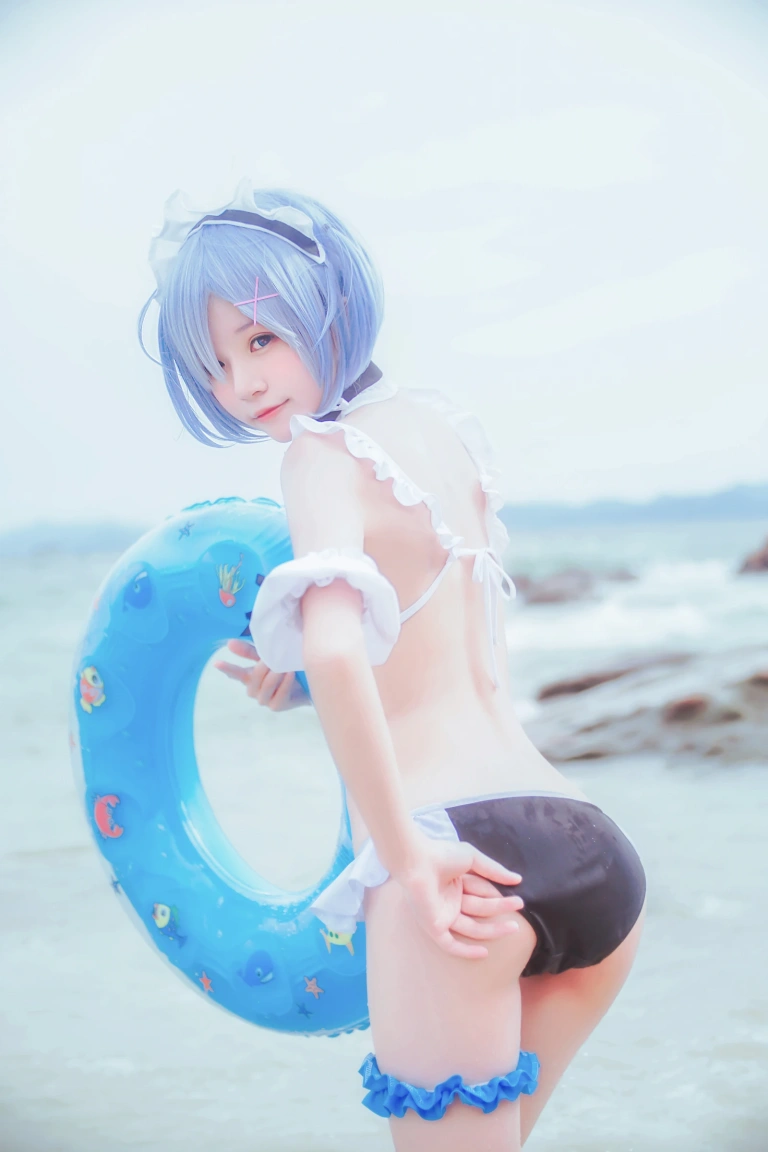 《蕾姆COS》｜桜桃喵 · 48张写真