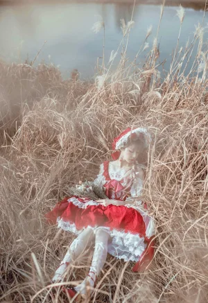 《Lolita红裙》｜阿包也是兔娘 · 12张写真
