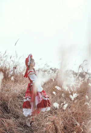 《Lolita红裙》｜阿包也是兔娘 · 12张写真