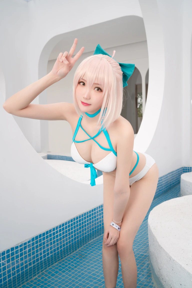 《总司 水着满破》｜瓜希酱 · 26张写真