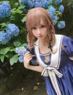 《紫阳花》｜凛子酱 · 27张写真