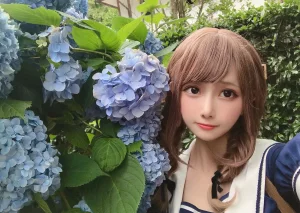 《紫阳花》｜凛子酱 · 27张写真