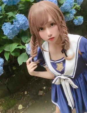 《紫阳花》｜凛子酱 · 27张写真