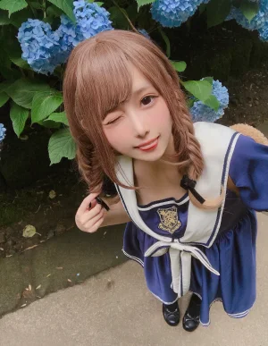 《紫阳花》｜凛子酱 · 27张写真