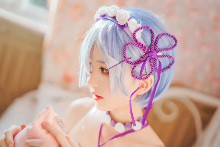 《蕾姆小睡裙》｜桜桃喵 · 40张写真