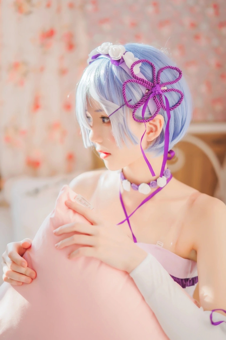 《蕾姆小睡裙》｜桜桃喵 · 40张写真
