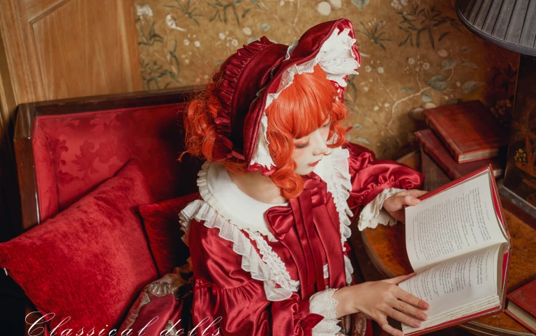 《Lolita红裙2》｜阿包也是兔娘 · 28张写真