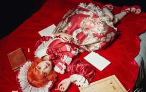 《Lolita红裙2》｜阿包也是兔娘 · 28张写真