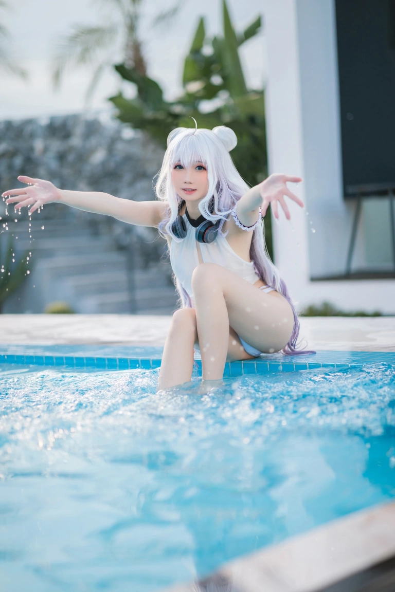 《恶毒泳衣》｜焖焖碳 · 37张写真