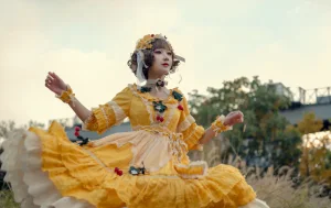 《Lolita黄裙》｜阿包也是兔娘 · 12张写真