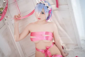 《蕾姆丝带》｜虎森森 · 46张写真