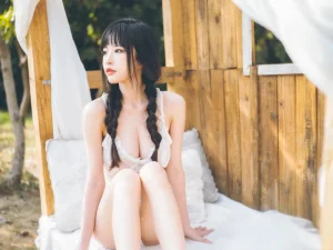 《田园蕾丝裙》｜清水由乃 · 65张写真