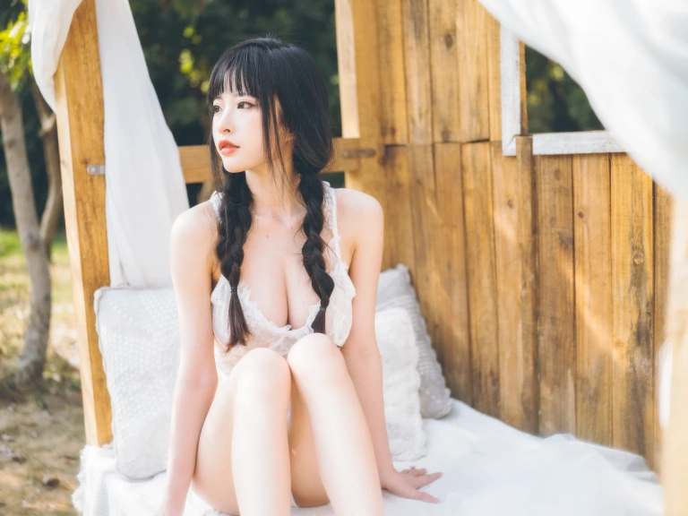 《田园蕾丝裙》｜清水由乃 · 65张写真