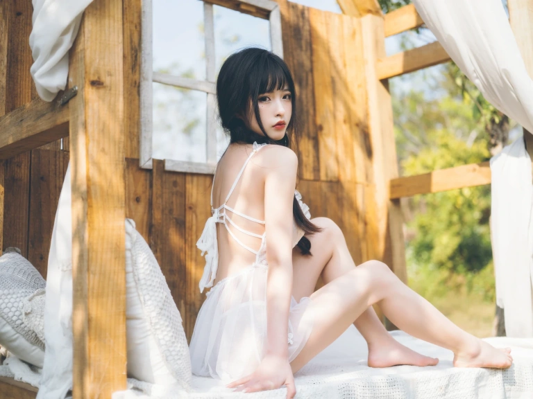 《田园蕾丝裙》｜清水由乃 · 65张写真