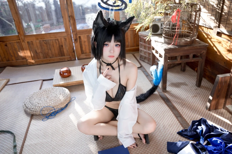 《桔梗衬衫》｜九柒喵 · 10张写真
