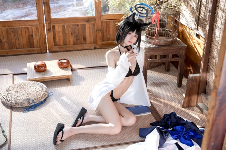 《桔梗衬衫》｜九柒喵 · 10张写真