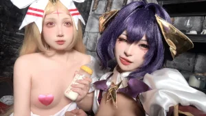 《魔法少女双人 柊舞缇娜&爱丽丝》｜小和甜酒&橙风千雅 · 55张写真、7 个视频