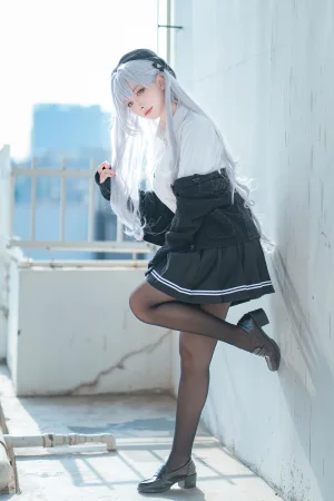 《碧蓝航线 斯库拉JK》｜宮本桜 · 21张写真
