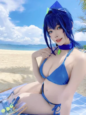 《新泽西泳装》｜宮本桜 · 18张写真