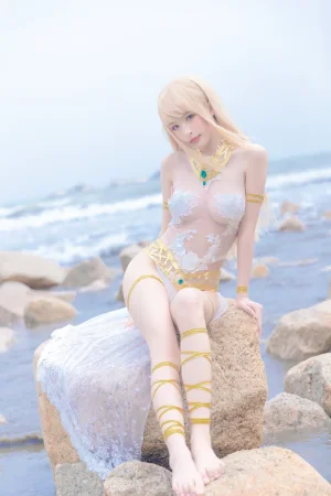 《玛丽萝丝 白色泳衣》｜清水由乃 · 33张写真