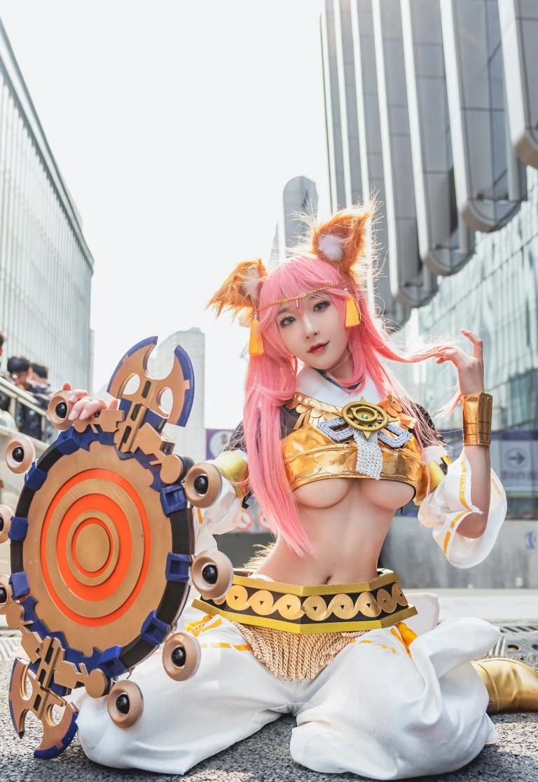 《玉藻前》｜阿包也是兔娘 · 15张写真