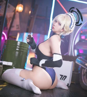 《蔚蓝档案 飞鸟马时女仆》｜小和甜酒 · 31张写真