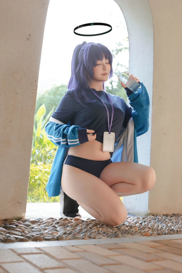 《优香体操服》｜屿鱼 · 40张写真
