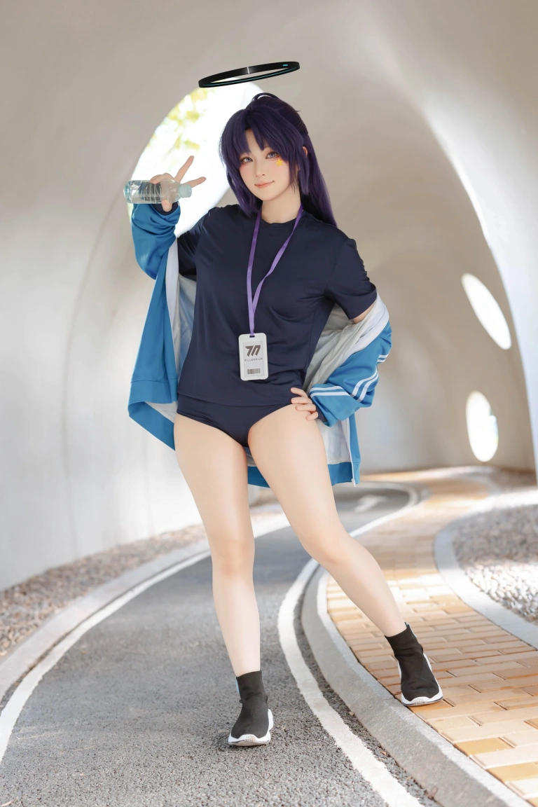 《优香体操服》｜屿鱼 · 40张写真