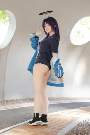《优香体操服》｜屿鱼 · 40张写真