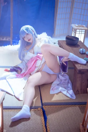 《白雪姬（美少女万华镜异闻：雪女）》｜是一只熊仔 · 41张写真