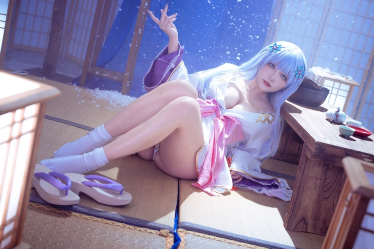 《白雪姬（美少女万华镜异闻：雪女）》｜是一只熊仔 · 41张写真