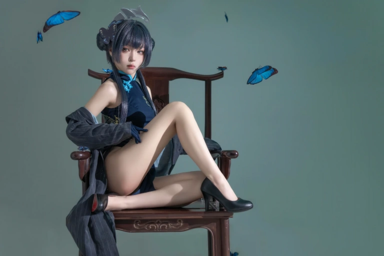 《蔚蓝档案 妃咲》｜矢量鱼 · 24张写真