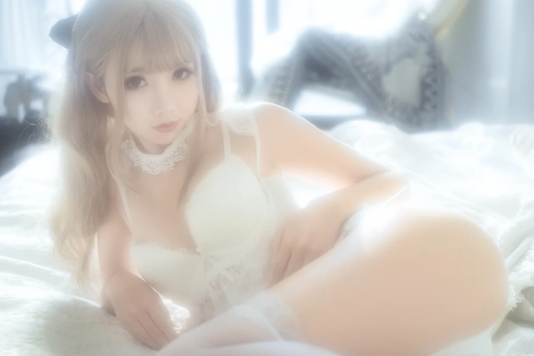 《复古内衣套》｜面饼仙儿 · 25张写真