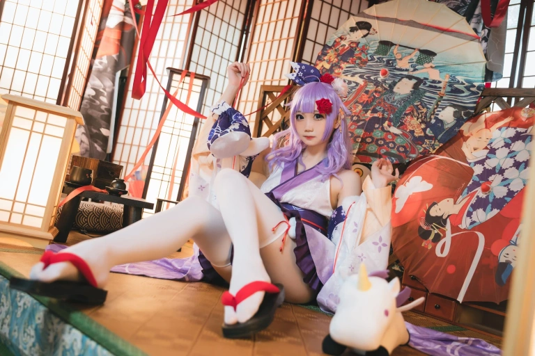 《独角兽和服》｜焖焖碳 · 30张写真