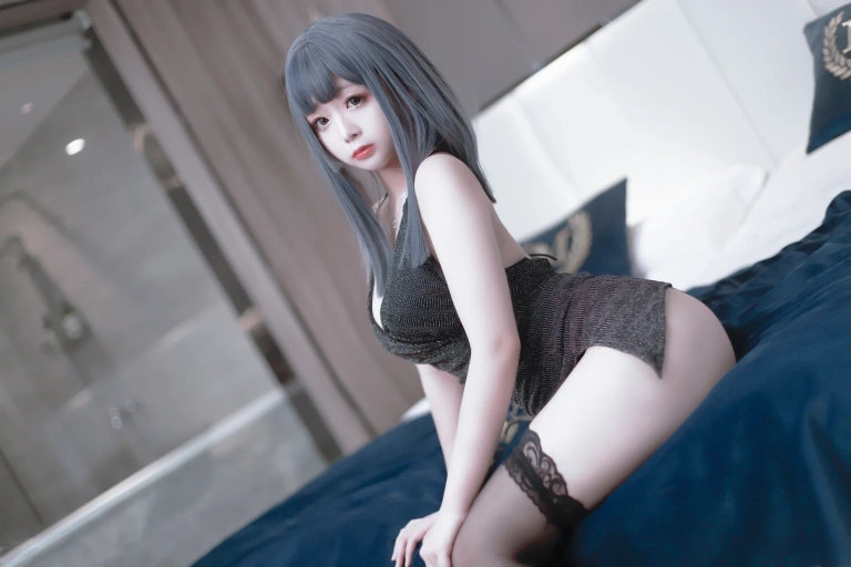 《黑色礼服》｜日奈娇(椎名莜) · 40张写真