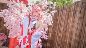 《八重神子》｜焖焖碳 · 15张写真