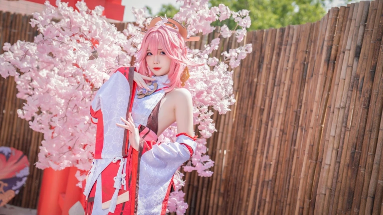 《八重神子》｜焖焖碳 · 15张写真